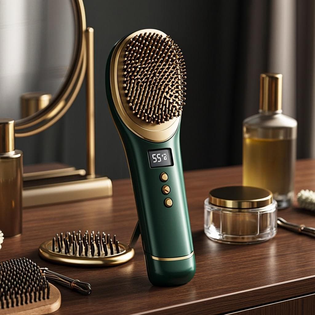 Brosse à Cheveux Ionic IA Or