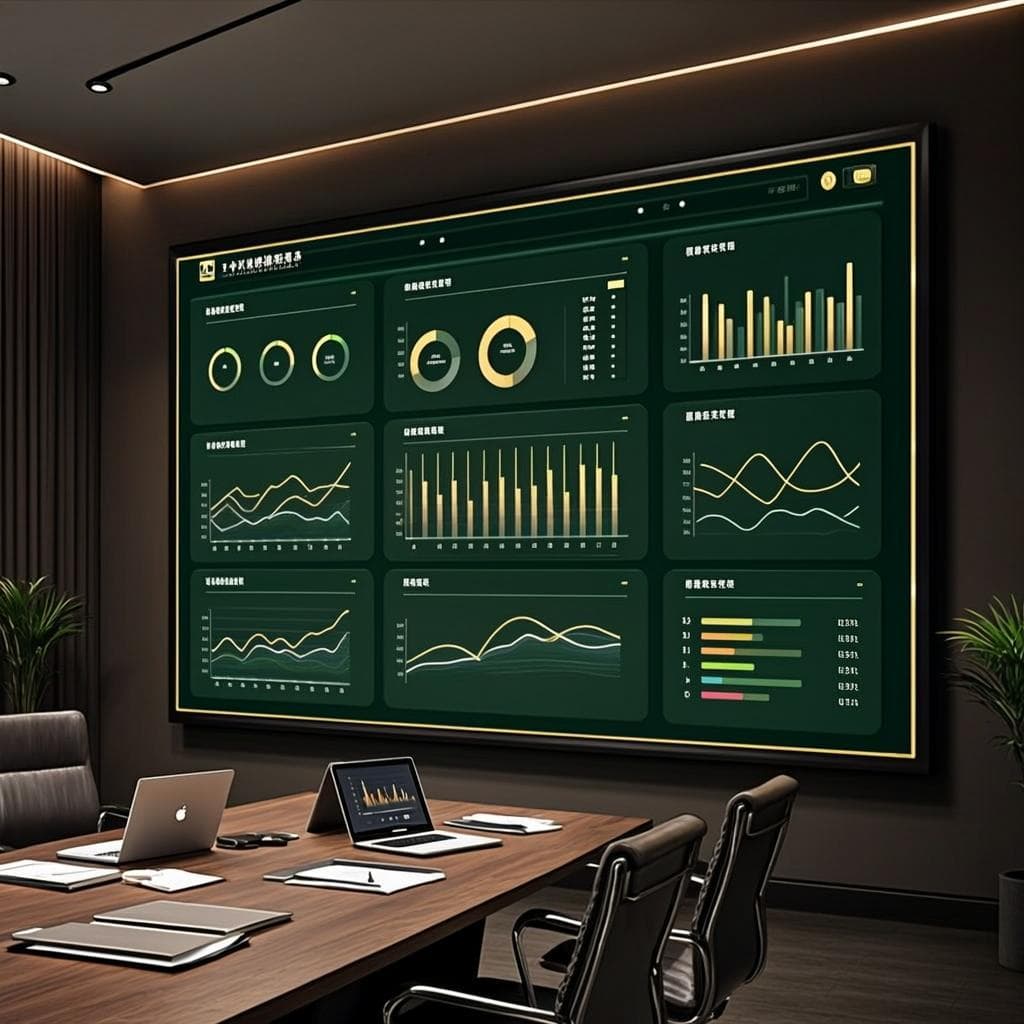 Mur d'Affichage LED Corporate 165"