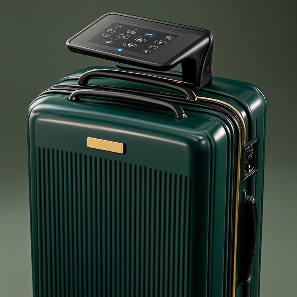 Valise Connectée Édition Or