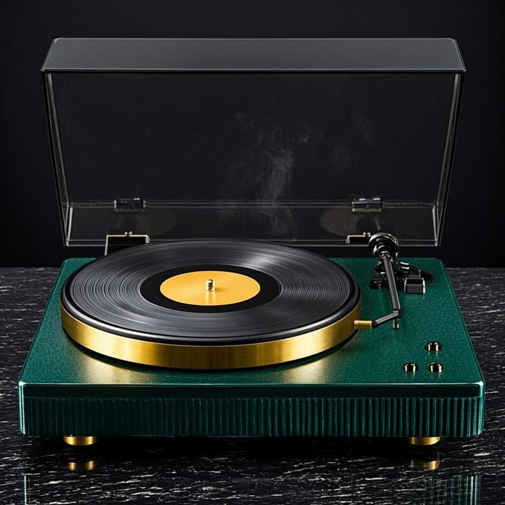Platine Vinyle Édition Or